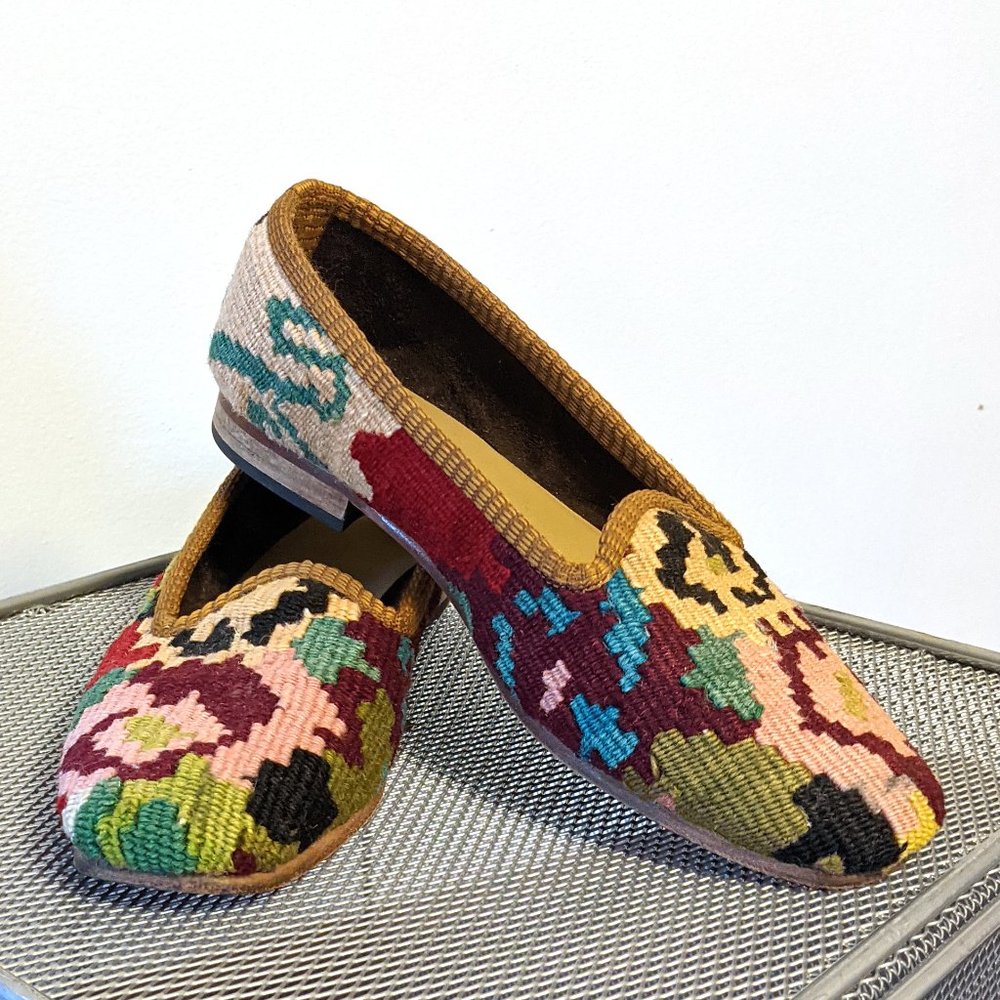 GUC Artemis Design Co. Women's Original Kilim Loafers Size 38